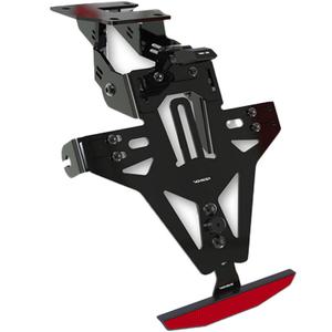 Rekisterikilven pidike valolla Highsider Akron RS PRO Triumph SPEED TRIPLE 1050 musta