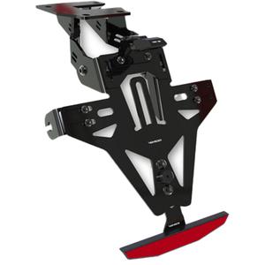 Rekisterikilven pidike valolla Highsider Akron RS PRO Kawasaki ER-6 musta