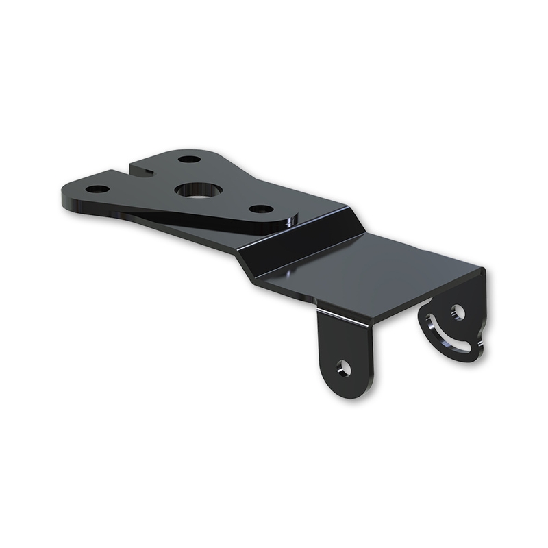 Rekisterikilvenpidike valolla Highsider Akron RS PRO Yamaha YZF-R125 (ABS) musta