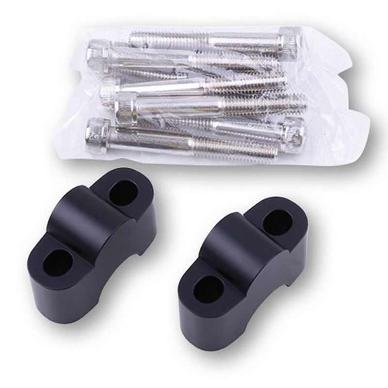 Välikappaleet HIGHSIDER Silver Set 25mm musta