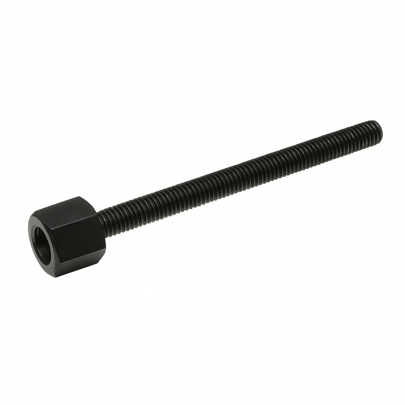 Adapteri peiliin Highsider Smart oikeasta kierteestä M10 oikeaan kierteeseen M8x85mm musta