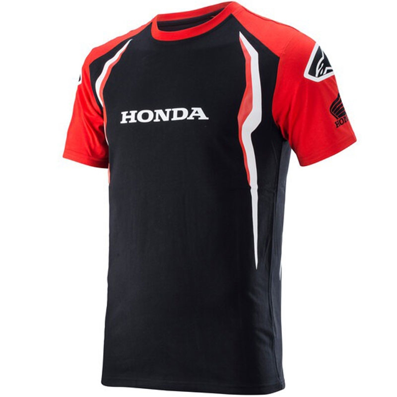 T-paita Alpinestars Honda punainen ja musta
