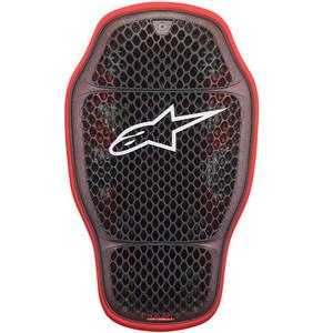 Alpinestars Nucleon KR-1 CELLi CE 2 läpinäkyvä harmaa-punainen selkämyssuojus