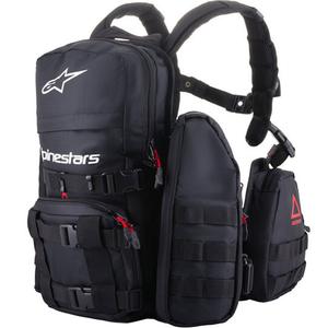 Reppu Alpinestars Techdura Tactical musta ja valkoinen 9 l