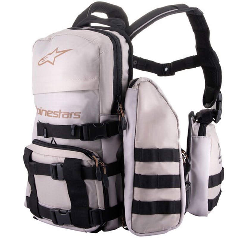 Reppu Alpinestars Techdura Tactical harmaa-musta 9 l