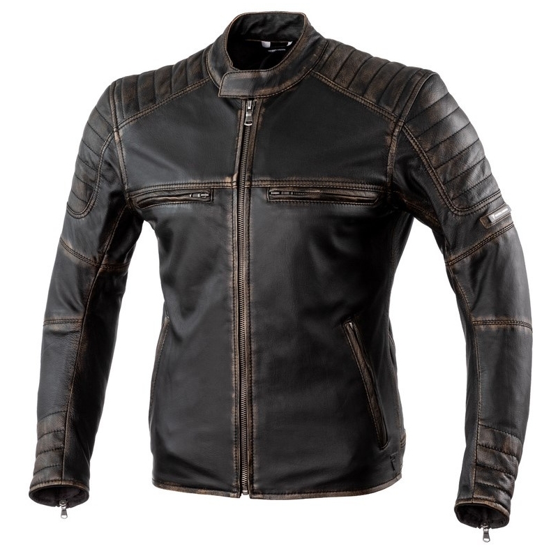 Rebelhorn Hunter Pro Vintage ruskea moottoripyörä takki alennusmyynti