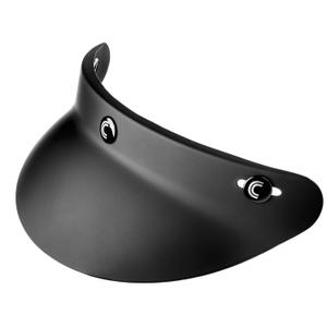 Lyhyt visiiri Cassida Oxygen/Eso kypärille musta