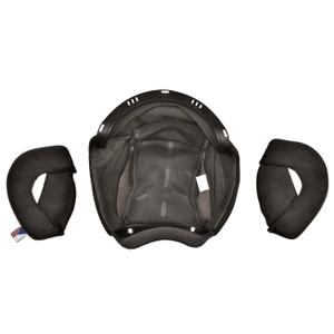 Cassida Oxygen 2.0 kypärän sisustus musta ja harmaa