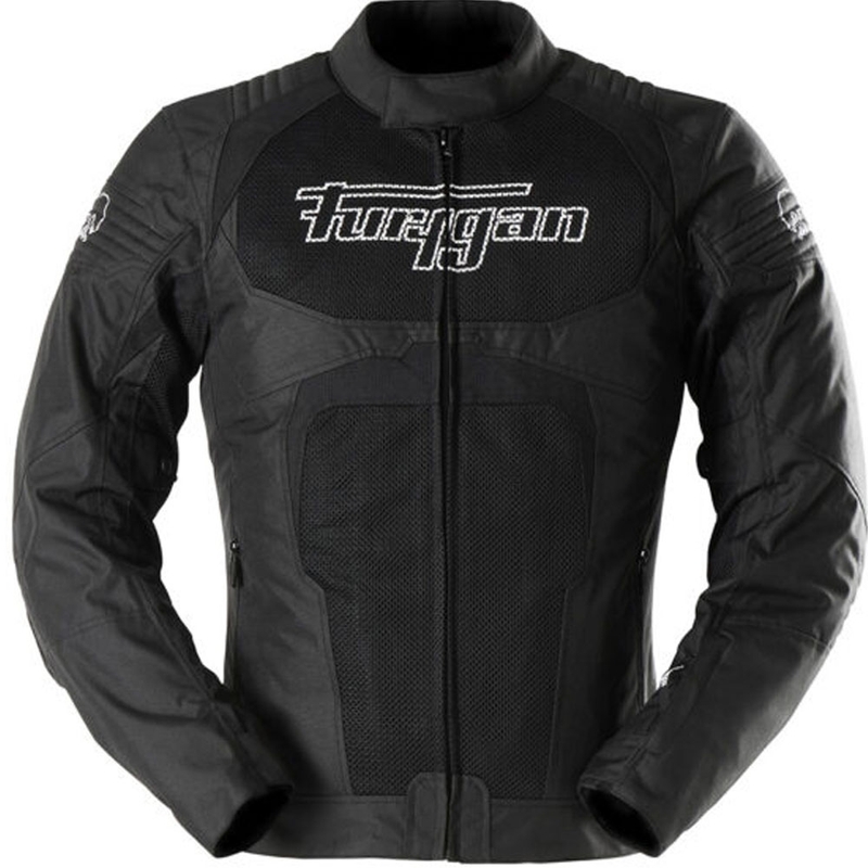 Moottoripyörätakki Furygan WB08 Vented + musta ja valkoinen