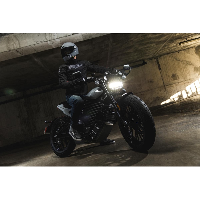 Moottoripyörätakki Furygan WB08 Vented + musta ja valkoinen