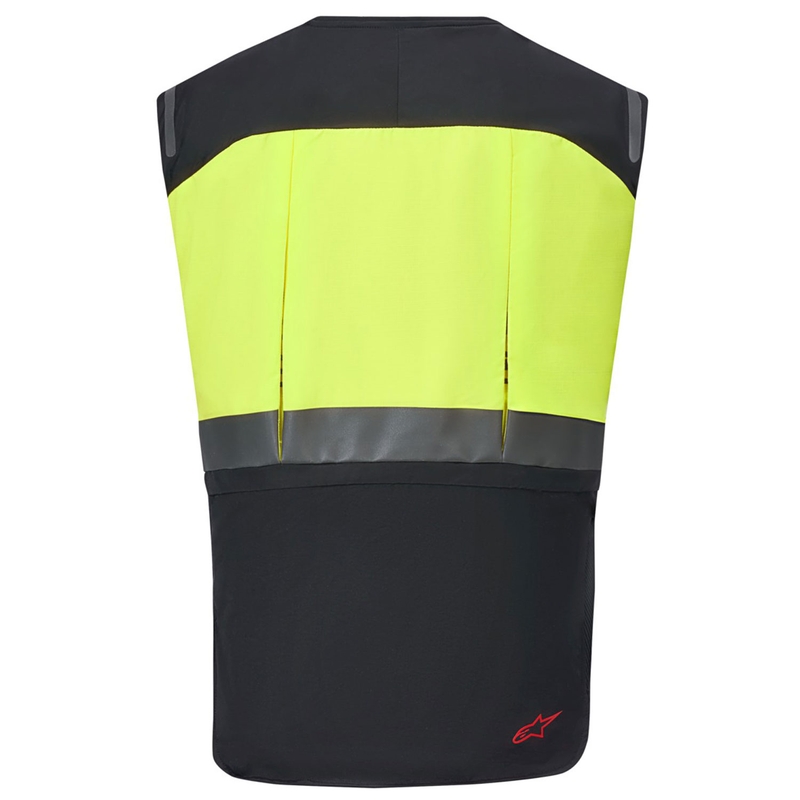 Alpinestars Tech-Air®3 V2 -järjestelmä fluo-kelta-musta turvatyynyliivi