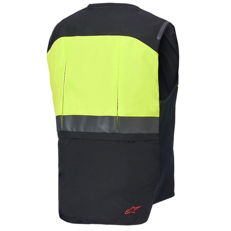 Alpinestars Tech-Air®3 V2 -järjestelmä fluo-kelta-musta turvatyynyliivi