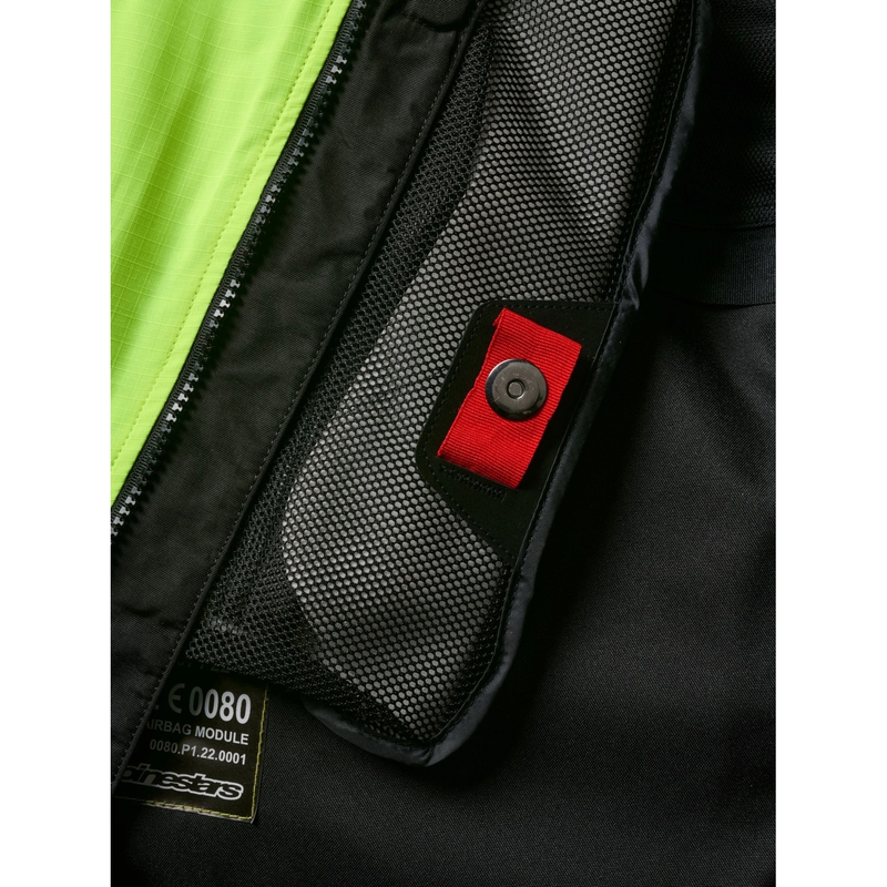 Alpinestars Tech-Air®3 V2 -järjestelmä fluo-kelta-musta turvatyynyliivi