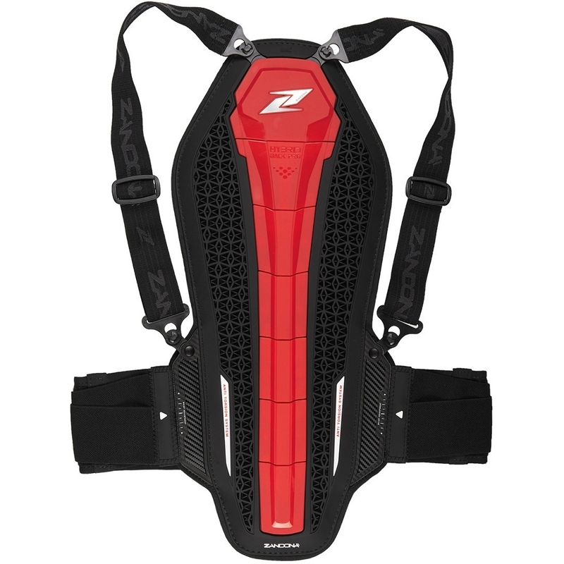 Páteřový chránič Zandona Hybrid Back Pro X7 červený 168-177 cm