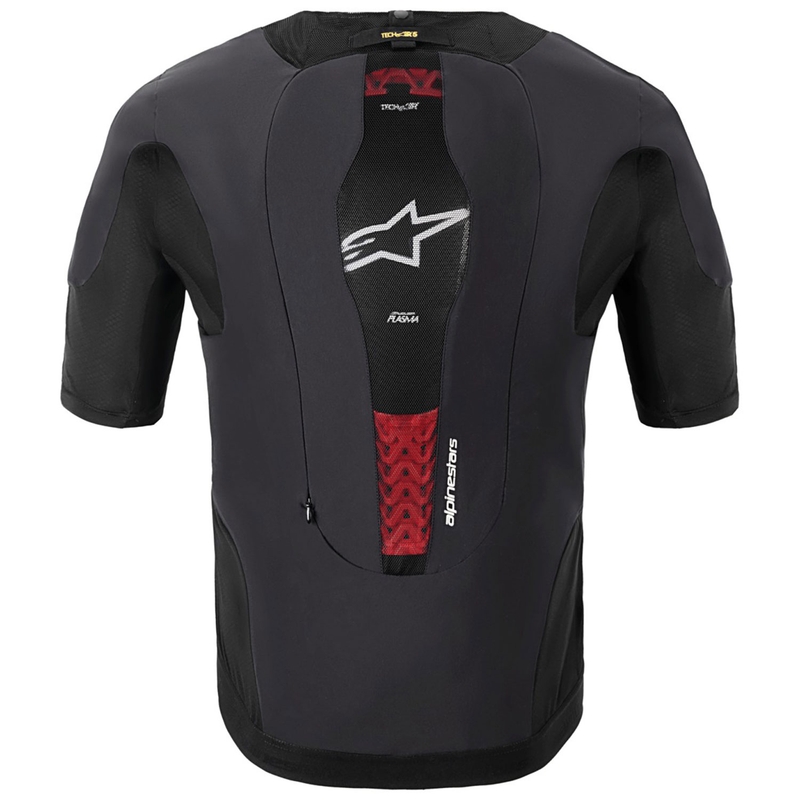 Alpinestars TECH-AIR®5 PLASMA -järjestelmän turvatyynyliivi musta