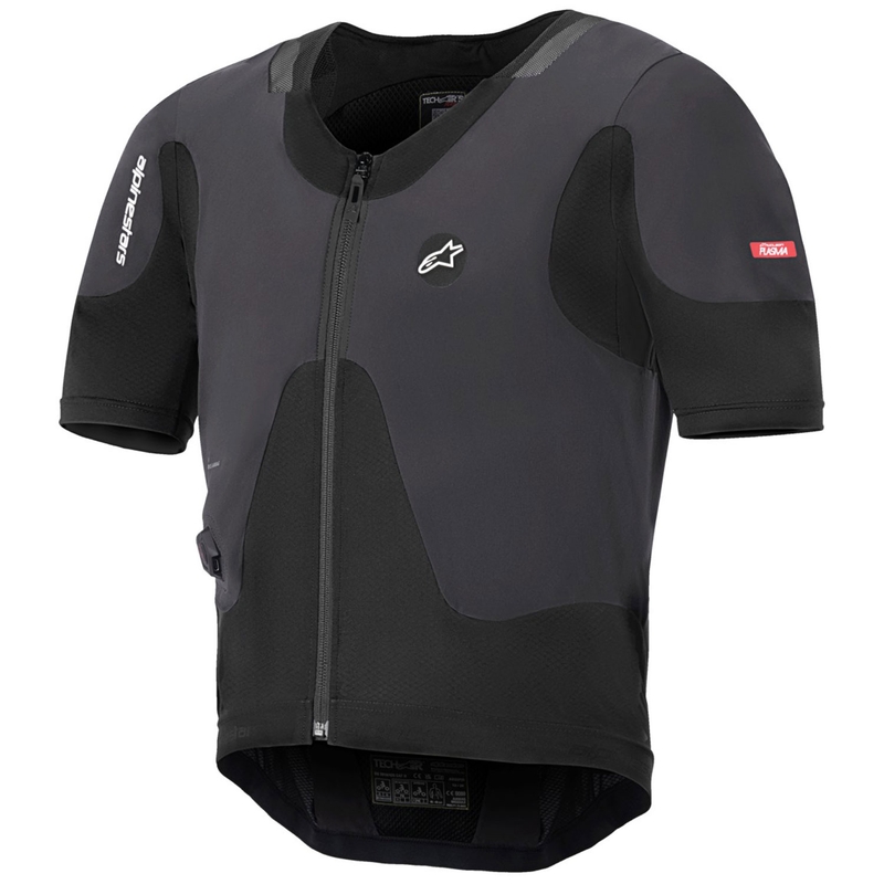 Alpinestars TECH-AIR®5 PLASMA -järjestelmän turvatyynyliivi musta