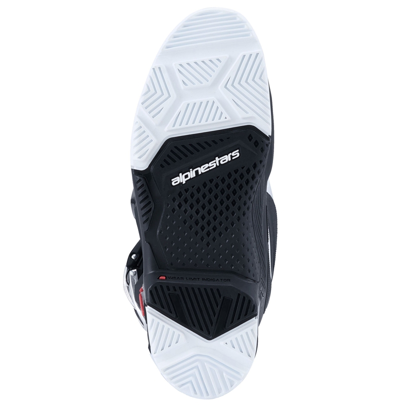 Alpinestars Tech 7 Enduro Mustavalkoinen Moottoripyöräilykengät