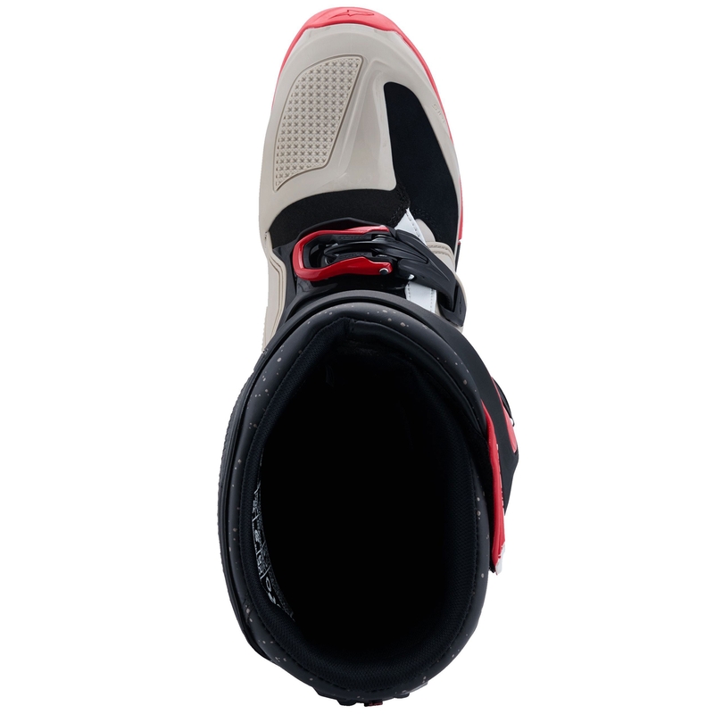 Alpinestars Tech 7 Enduro Musta-Kirkkaanharmaa-Punainen Moottoripyöräilykengät