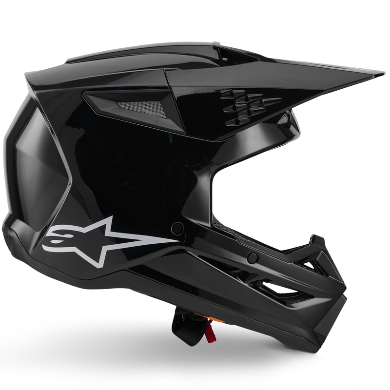 Alpinestars S-M3 Solid Motocross kypärä musta