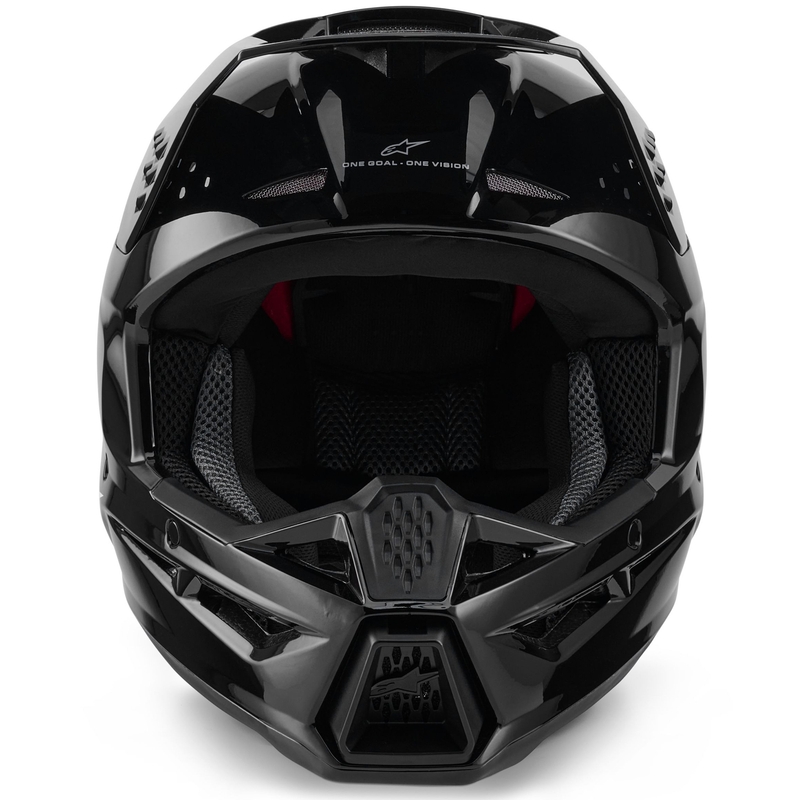 Alpinestars S-M3 Solid Motocross kypärä musta