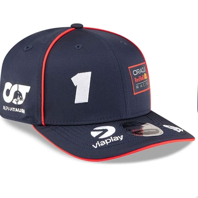 Red Bull Racing F1 Max Verstappen lippis tummansininen