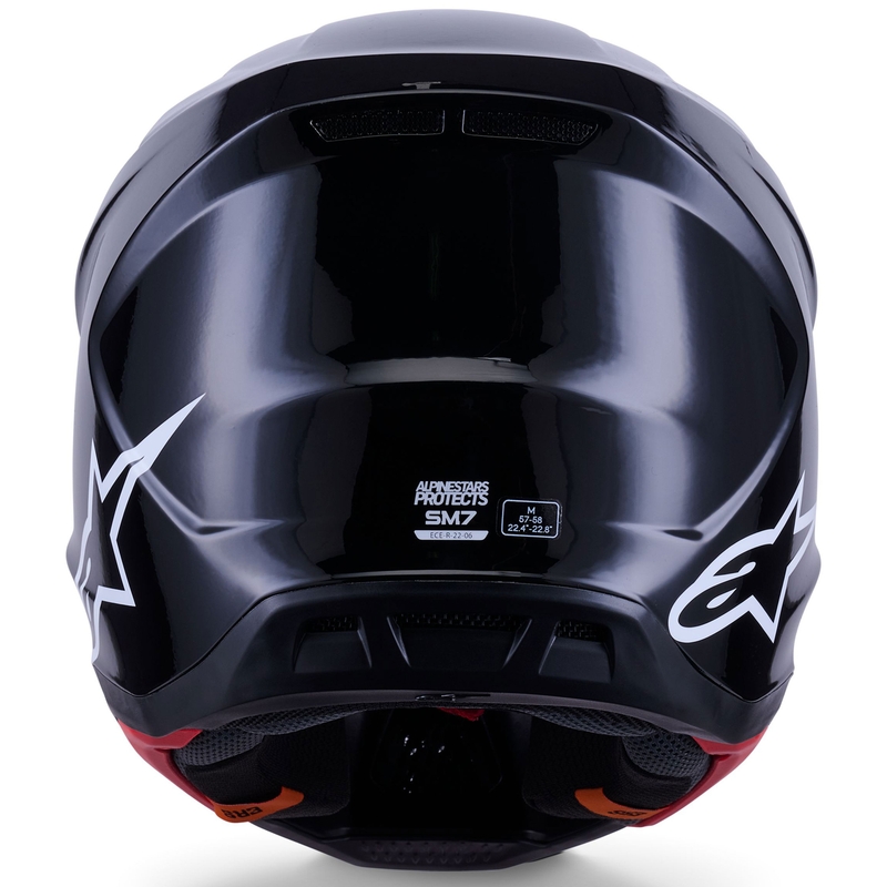 Alpinestars SM7 Solid Motocross kypärä musta