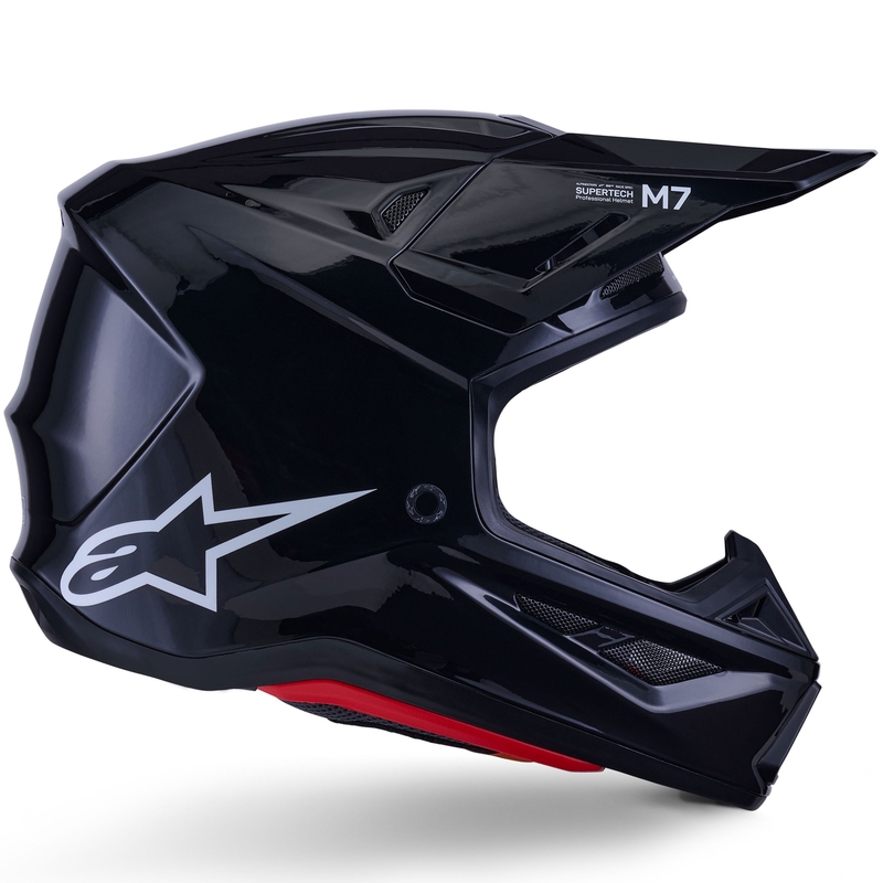 Alpinestars SM7 Solid Motocross kypärä musta