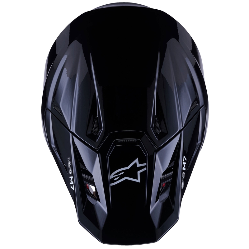 Alpinestars SM7 Solid Motocross kypärä musta