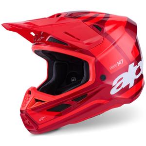 Alpinestars SM7 Core Motocross kypärä punainen