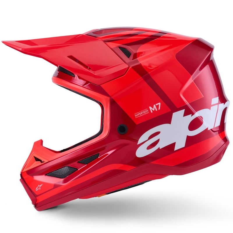 Alpinestars SM7 Core Motocross kypärä punainen