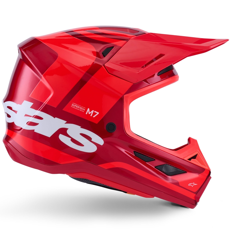 Alpinestars SM7 Core Motocross kypärä punainen