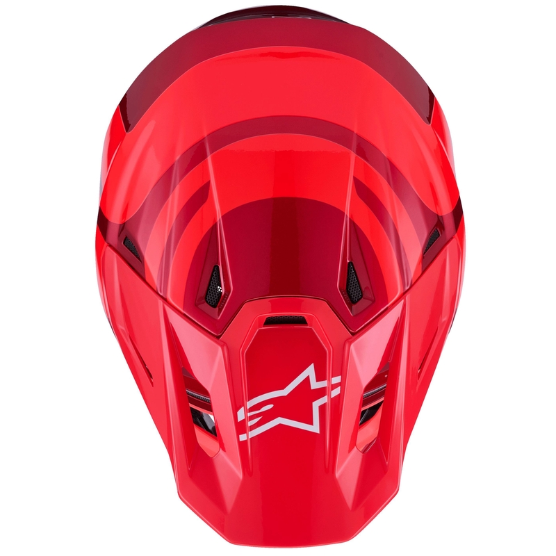 Alpinestars SM7 Core Motocross kypärä punainen