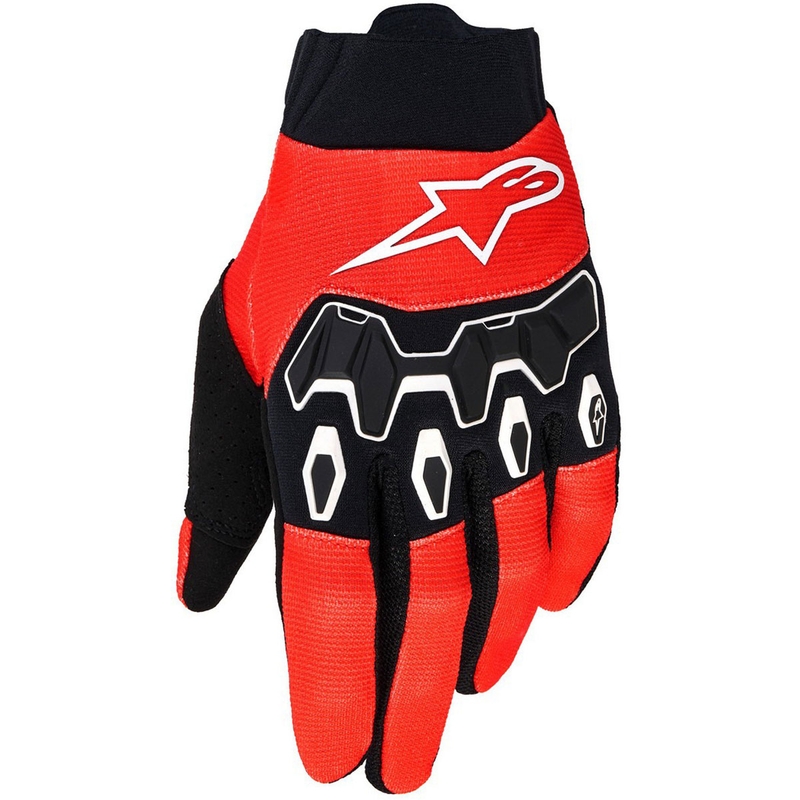 Alpinestars Full Bore V2 motocross käsineet oranssi ja musta