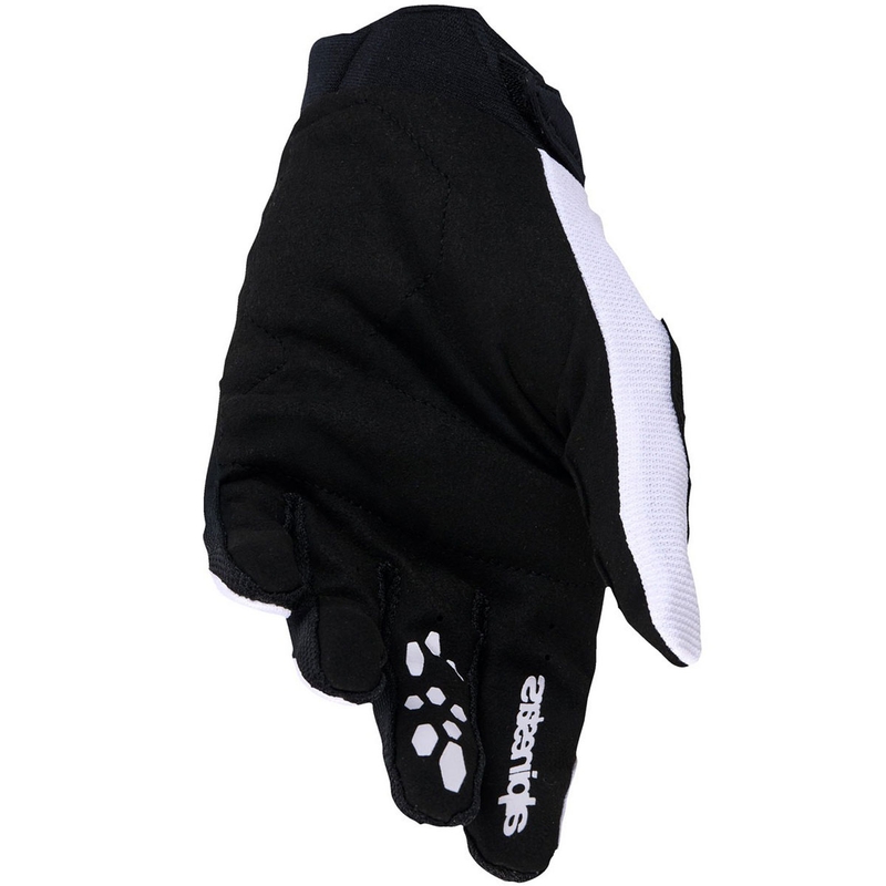 Alpinestars Full Bore V2 motocross-hanskat vaaleanharmaa-musta
