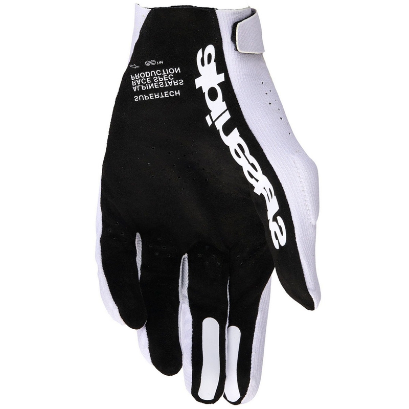 Alpinestars Supertech MX motocross käsineet vaalea lila-musta