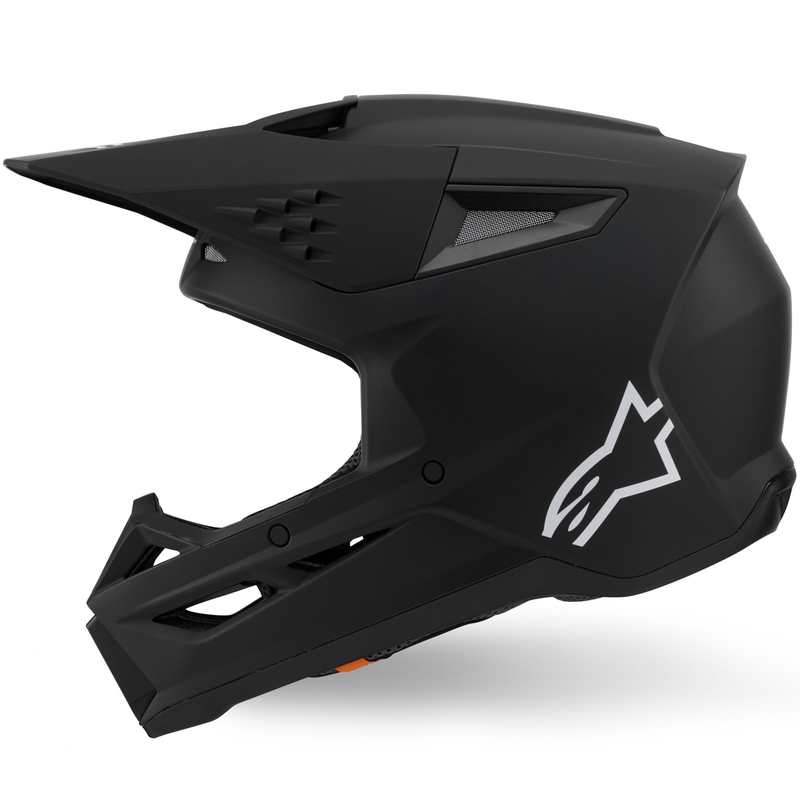 Alpinestars S-M3 Solid Motocross kypärä mattamusta