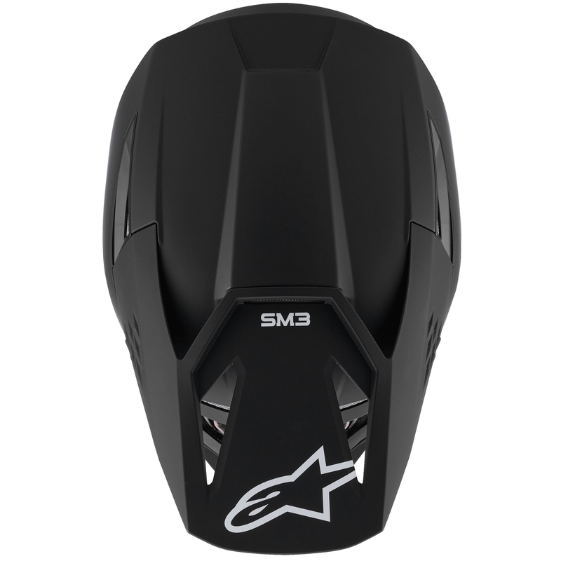 Alpinestars S-M3 Solid Motocross kypärä mattamusta