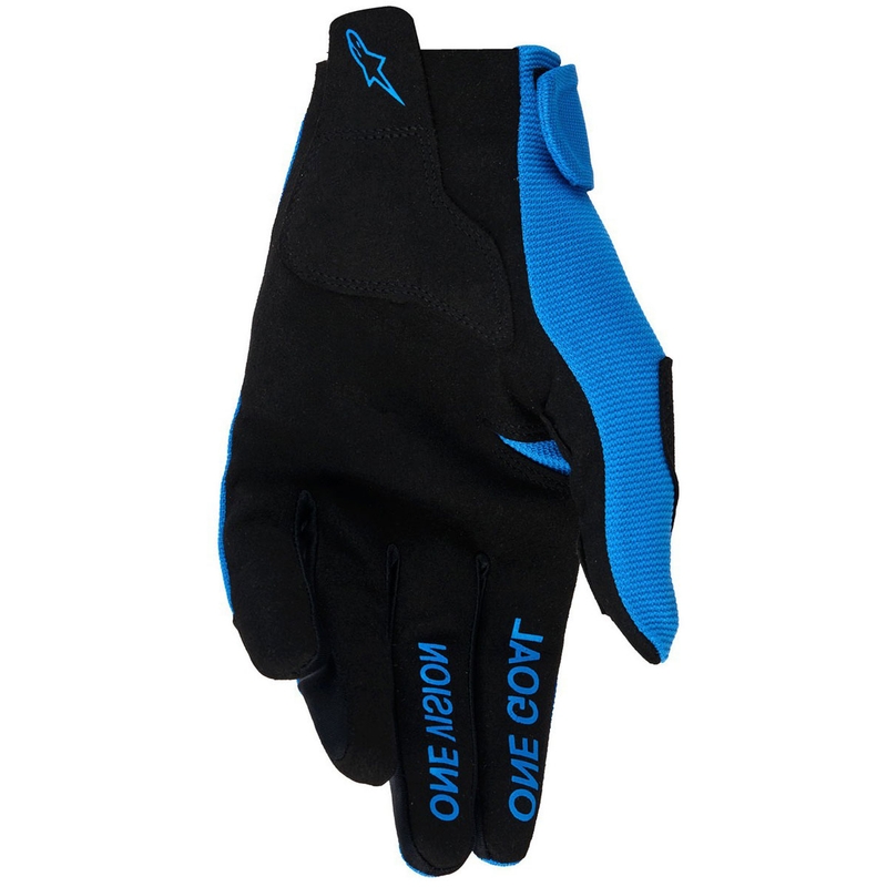 Alpinestars Radar motocross hanskat sininen ja valkoinen