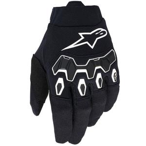 Alpinestars Full Bore V2 Nuorten/lasten motocross käsineet musta ja valkoinen
