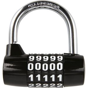 U-profiili Oxford 5-DIGIT lukko musta
