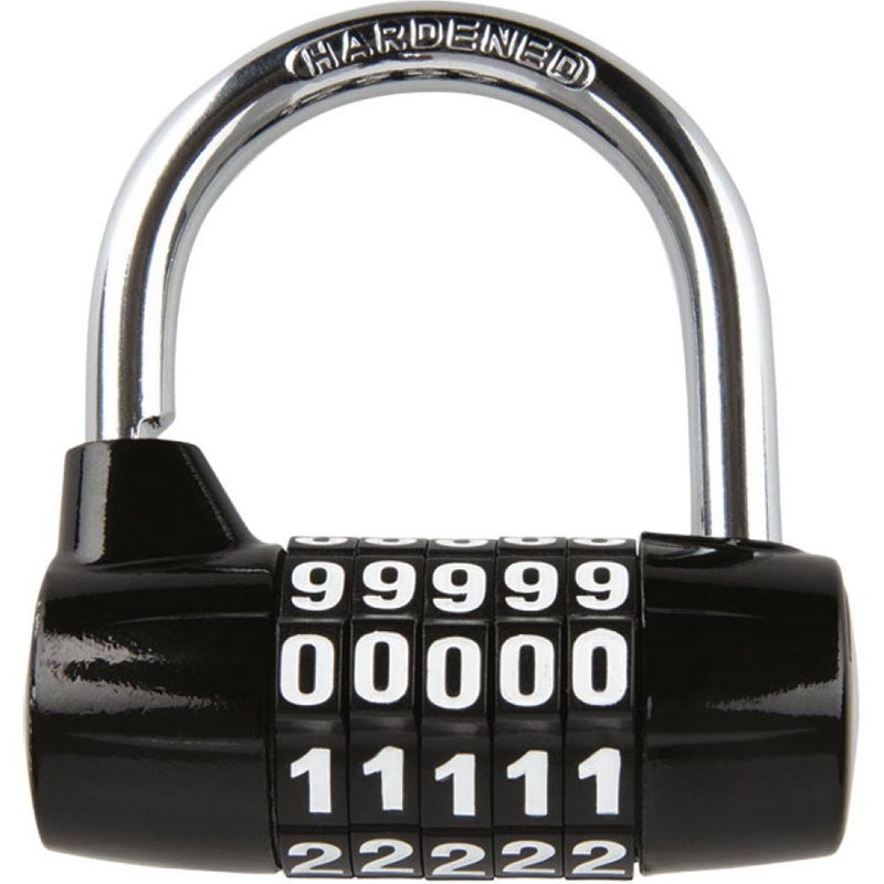 U-profiili Oxford 5-DIGIT lukko musta