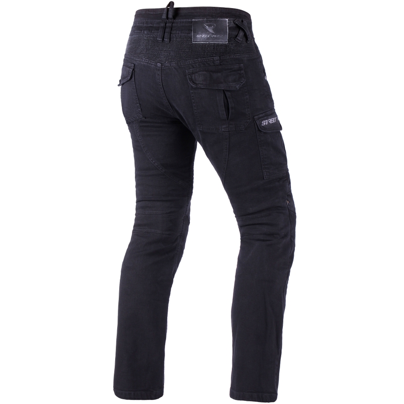 Street Racer Cargo CE pidennetyt farkut musta