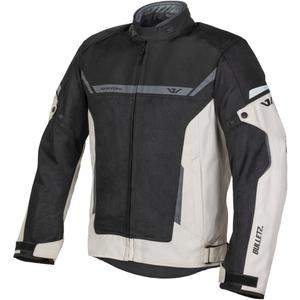 Ayrton Bullet II Flow kerma-hiekka-harmaa-musta moottoripyörätakki