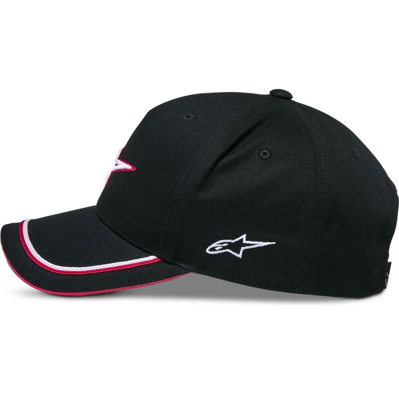 Alpinestars Ascencion Snapback lippis musta ja punainen