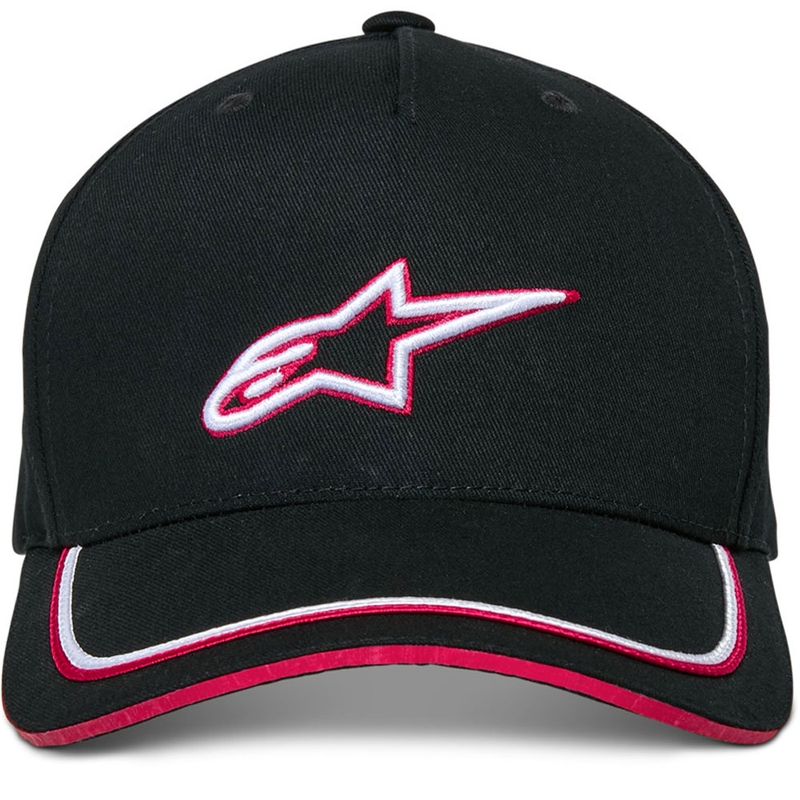 Alpinestars Ascencion Snapback lippis musta ja punainen