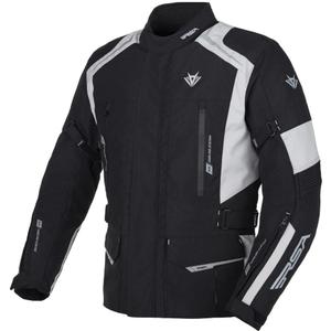 Moottoripyörätakki RSA EXO 2 musta-harmaa