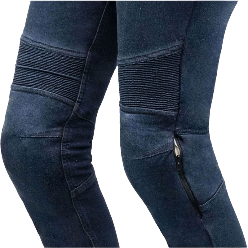 Naisten Street Racer Spike II Slim fit CE siniset farkut