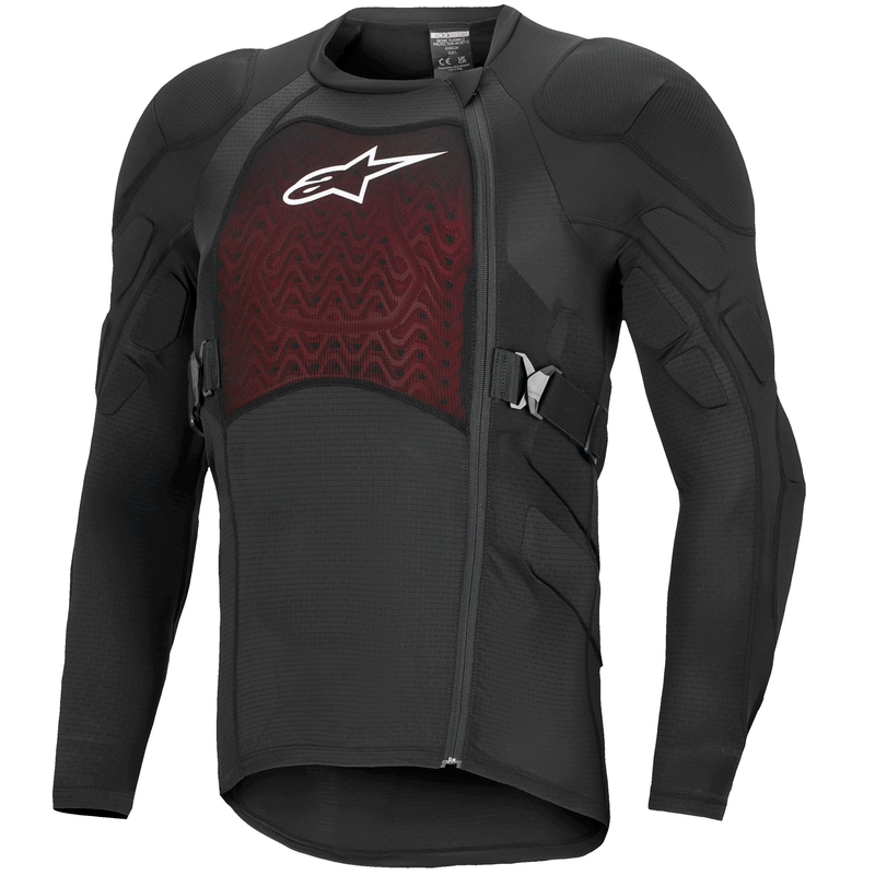 Alpinestars Bionic Plasma LT pitkähihainen vartalosuoja musta-punainen-valkoinen