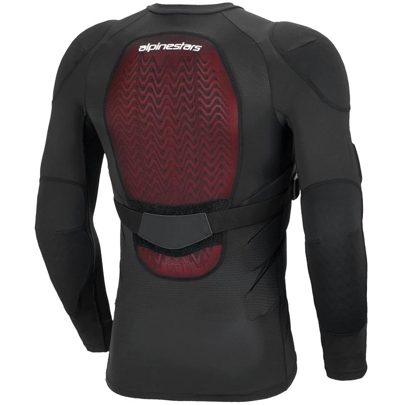 Alpinestars Bionic Plasma LT pitkähihainen vartalosuoja musta-punainen-valkoinen