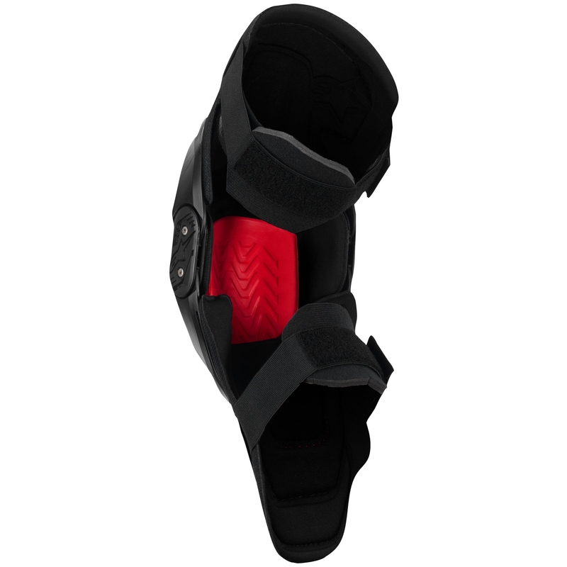 Alpinestars SX-1 Plasma musta-punainen-harmaa polvisuojat